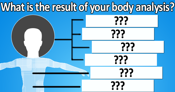 What is the result of your body analysis?
